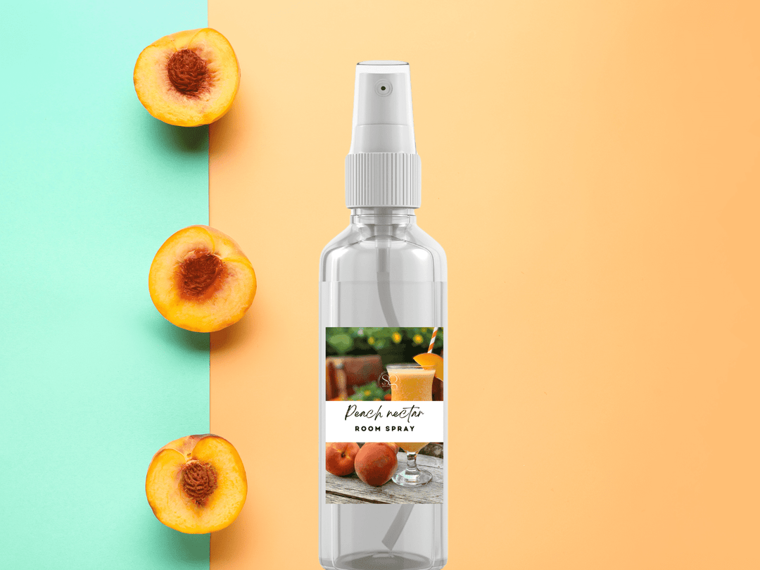 Fruity & Juicy Room Spray Collection – Handcrafted Room & Linen Sprays with Lively Scents of Strawberry, Peach, Pineapple, Black Cherry & Mango
