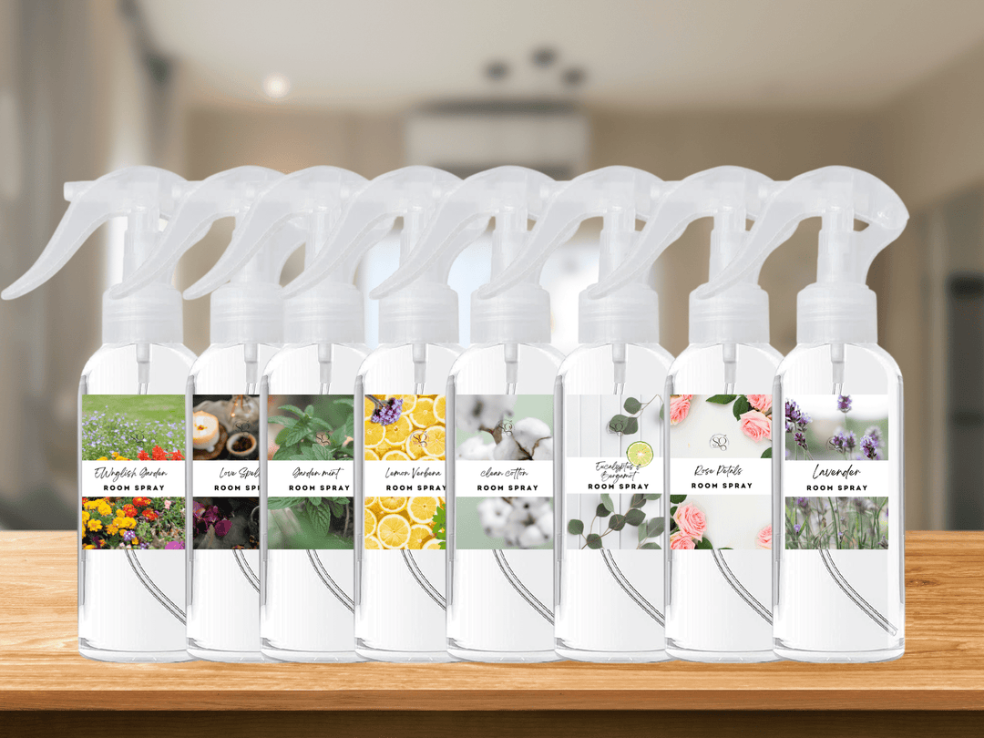 Citrus & Bright Room and linen Spray Collection – Uplifting Scents of Lemon, Grapefruit, Orange Blossom, and Bergamot 4oz