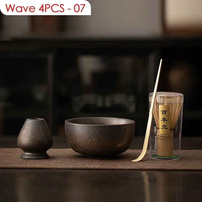 4‑Piece Japanese Matcha Tea‑Making Set