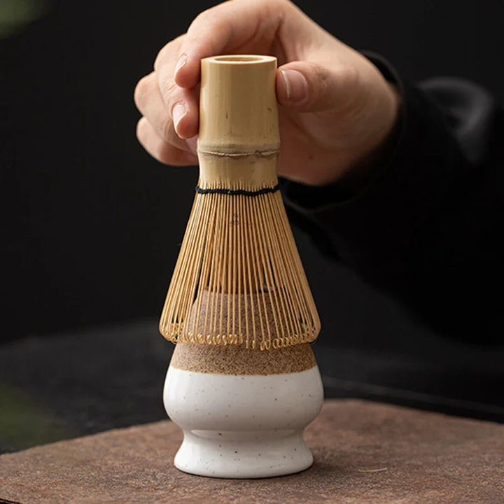 Ceramic Matcha Whisk Holder – Chasen Stand