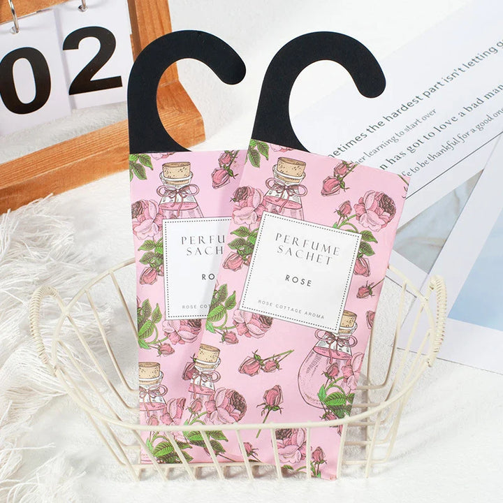 Large 1-Pack Eucalyptus Peppermint Hanging Closet Deodorizer | Long Lasting Scented Sachet