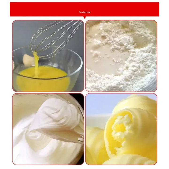 6/8/10/12inch Stainless Steel Egg Stirring Balloon Whisk Manual Egg Beater Mixer Kitchen Baking Utensil Cream Butter Whisk