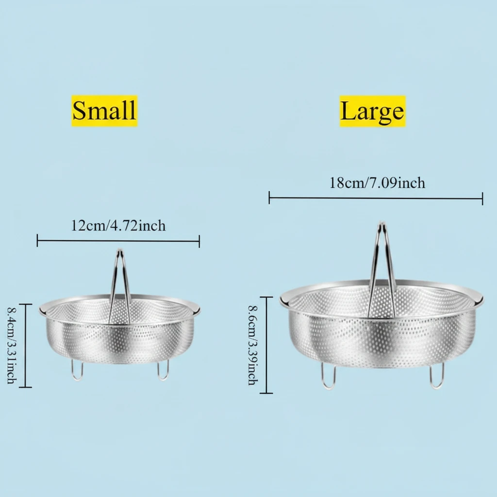 Universal Stainless Steel Steamer Basket