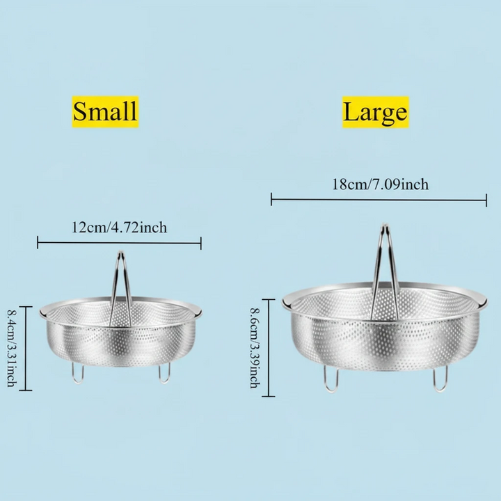 Universal Stainless Steel Steamer Basket