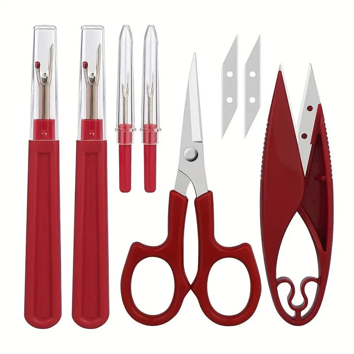 Sewing Seam Ripper Kit With Thread Cutter Scissors