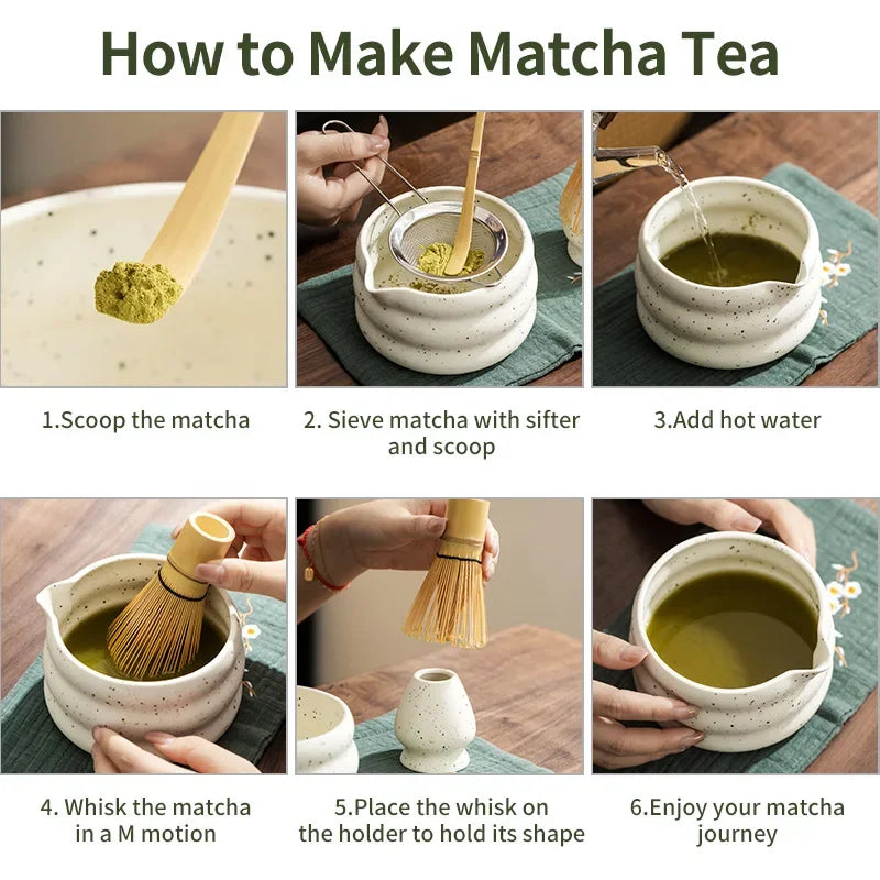 Traditional Japanese Matcha Tea Set