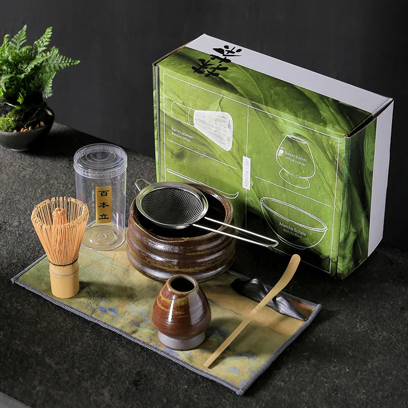 4‑Piece Japanese Matcha Tea‑Making Set