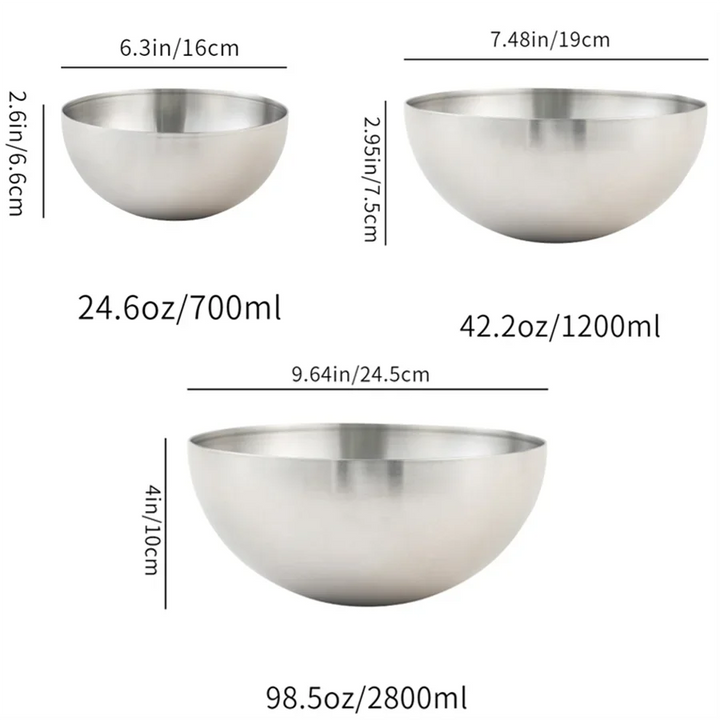 Multi Functional Stainless Steel Vegetable Bowl, Egg Mixing Bowl, Drain Basket, Soup Basin, Kitchen Cooking And Storage Tool