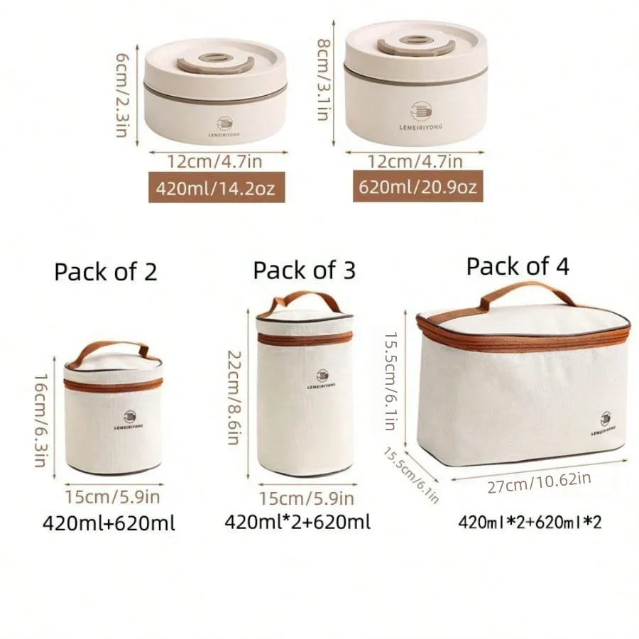 Bento Stainless Steel Lunch Container