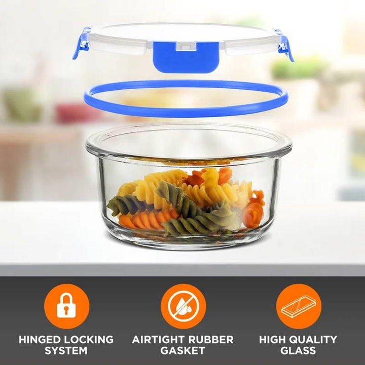 Glass Food Storage Container Set (24‑Piece)