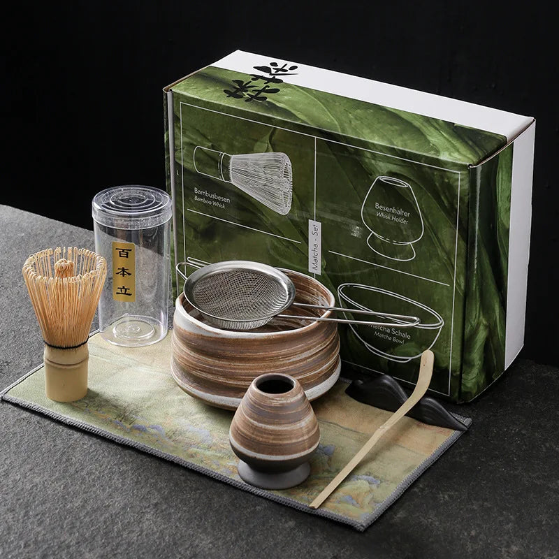 4‑Piece Japanese Matcha Tea‑Making Set