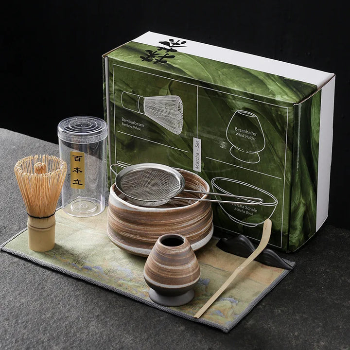 4‑Piece Japanese Matcha Tea‑Making Set