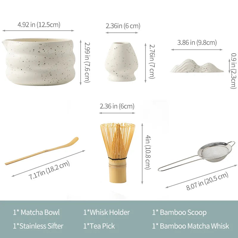 Traditional Japanese Matcha Tea Set