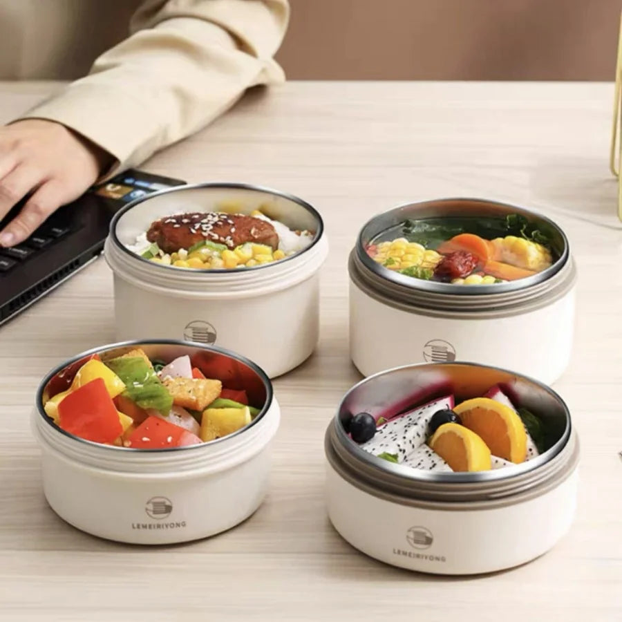Stainless Steel Bento Lunch Container Set