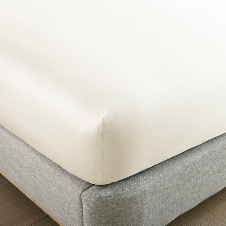 Organic Cotton Sateen Fitted Sheet—300 TC