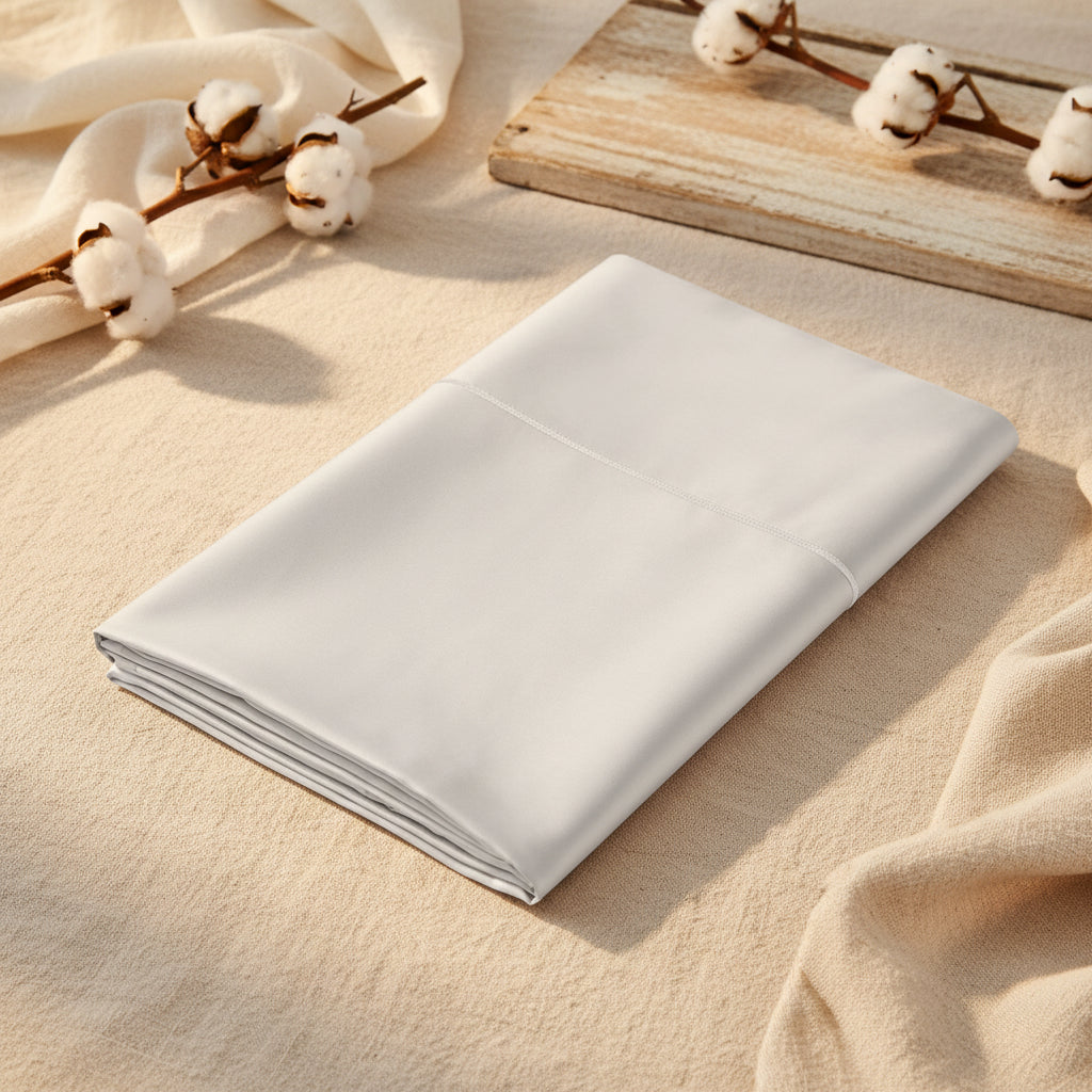 500 TC Sateen Flat Sheets