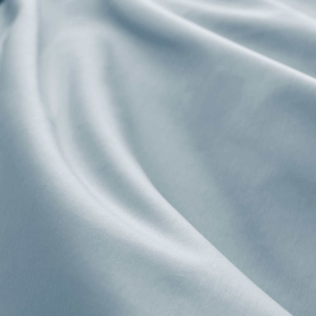 Organic Cotton Sateen Duvet Cover & Sham Set—300 TC