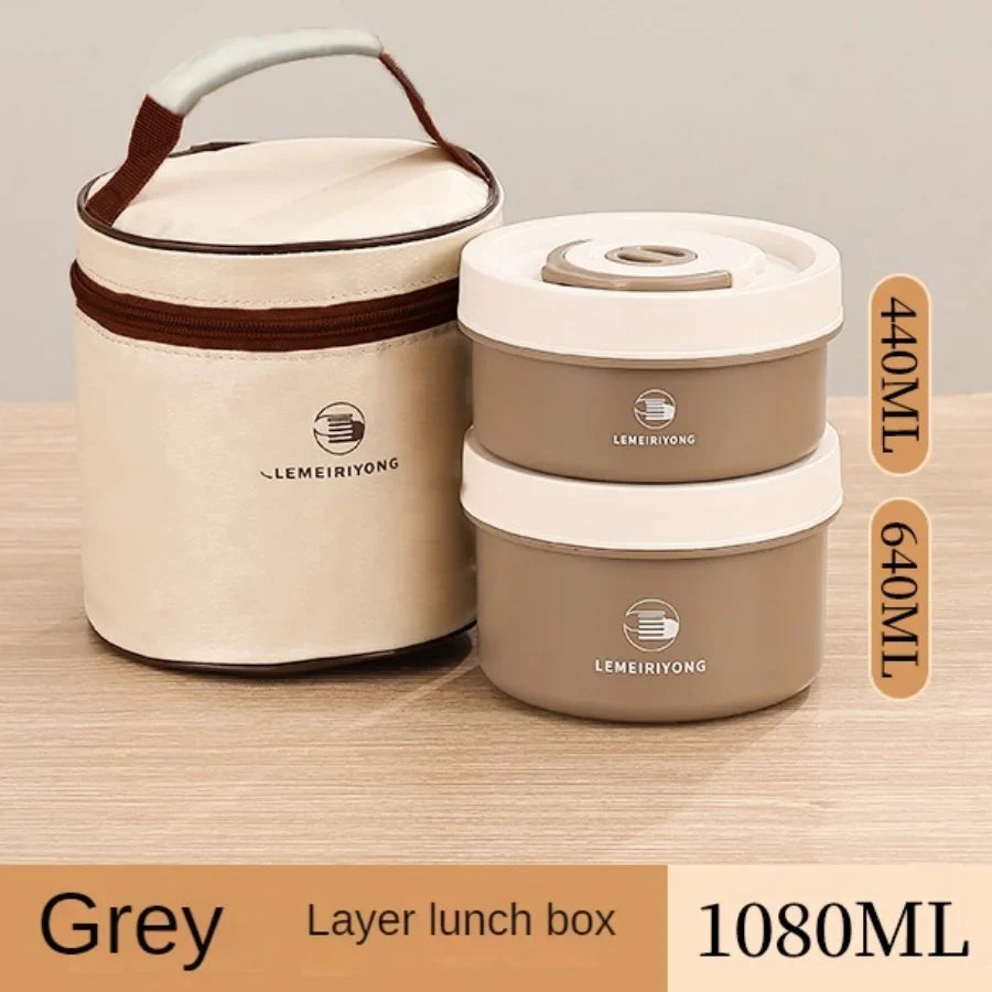 Stainless Steel Bento Lunch Container Set