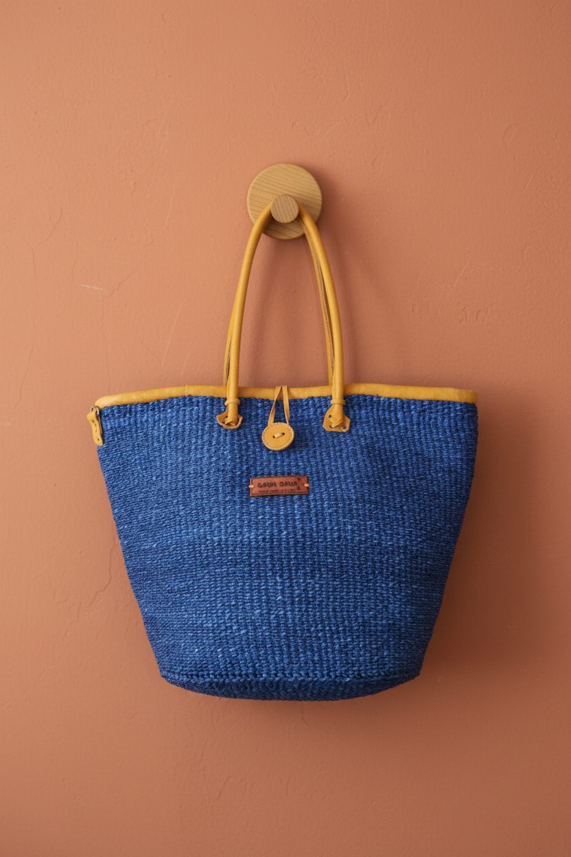 Full Sky Nourish Tote–Deep Sky Blue