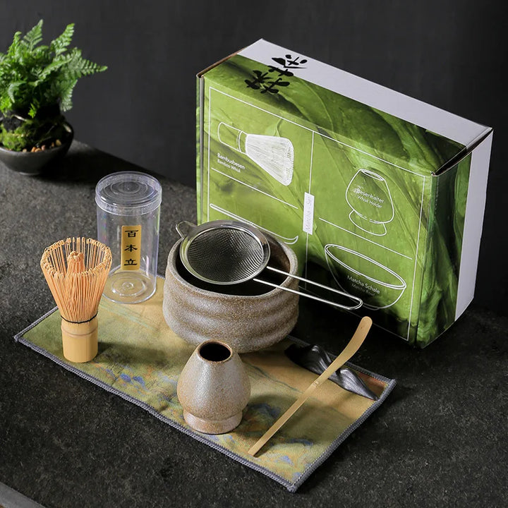 4‑Piece Japanese Matcha Tea‑Making Set