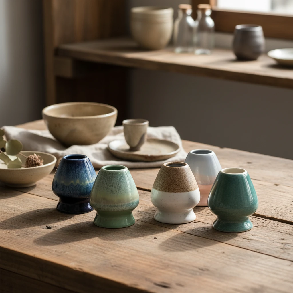 Ceramic Matcha Whisk Holder – Chasen Stand