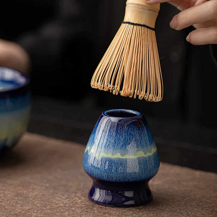 Ceramic Matcha Whisk Holder – Chasen Stand
