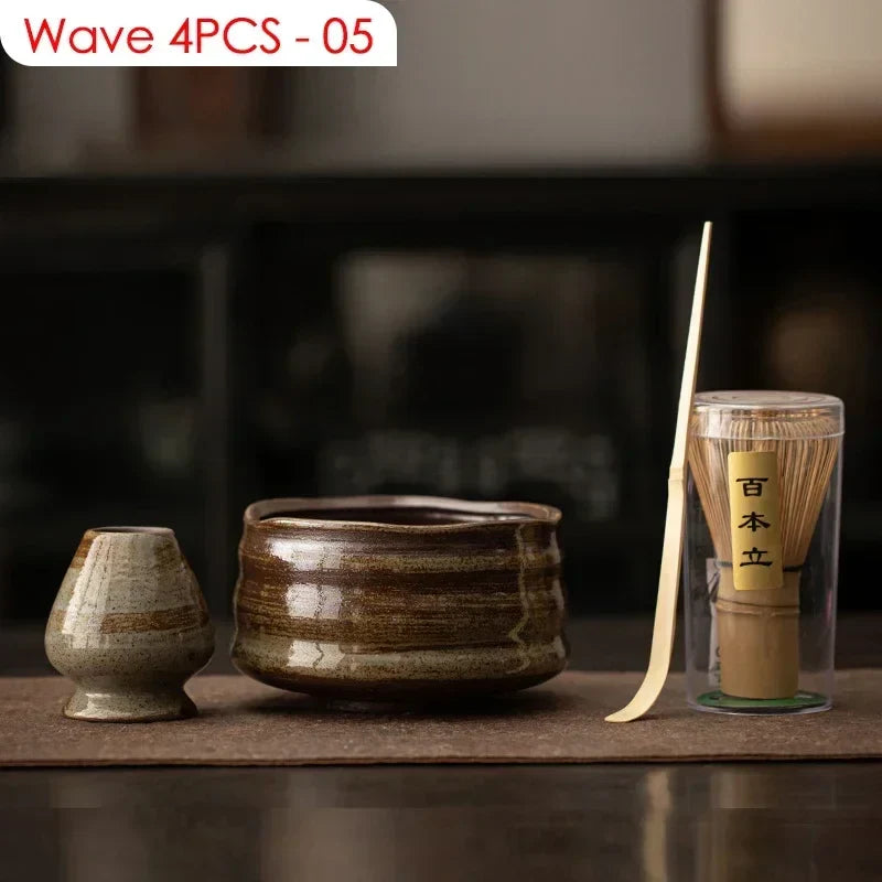 4‑Piece Japanese Matcha Tea‑Making Set