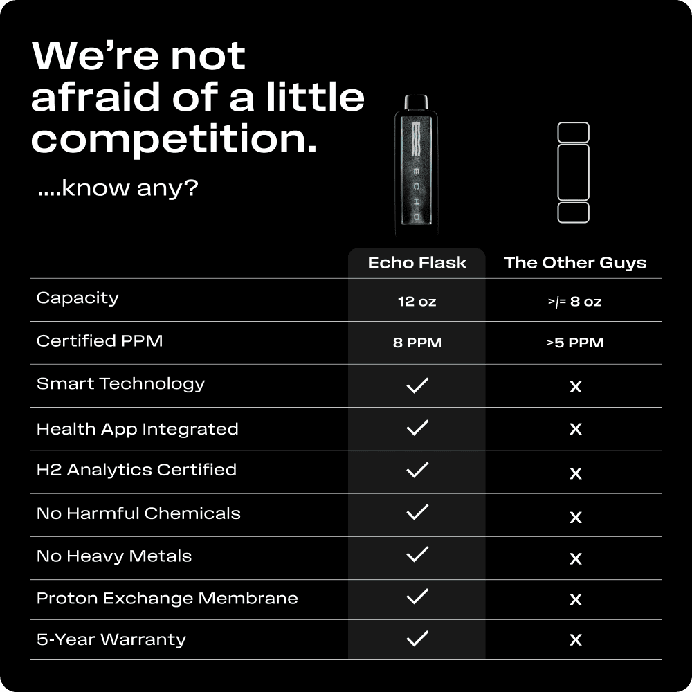 ECHO Flask Hydrogen Water Bottle