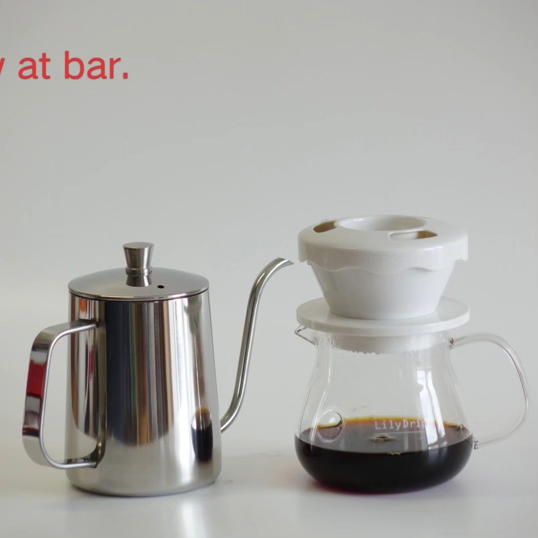 Lily Dripper – Flat‑Bottom Tritan Brewer