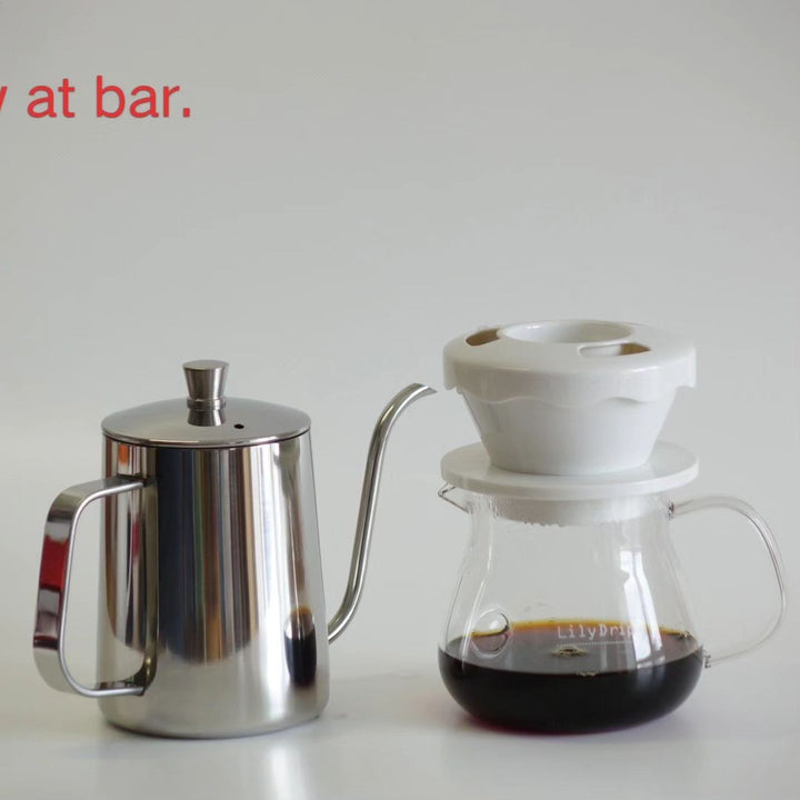 Lily Dripper – Flat‑Bottom Tritan Brewer
