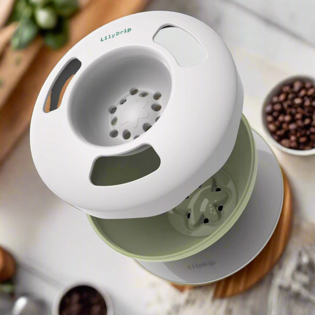 Lily Dripper – Flat‑Bottom Tritan Brewer