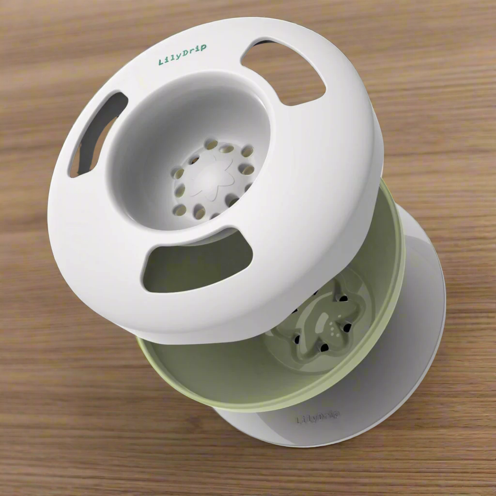Lily Dripper – Flat‑Bottom Tritan Brewer