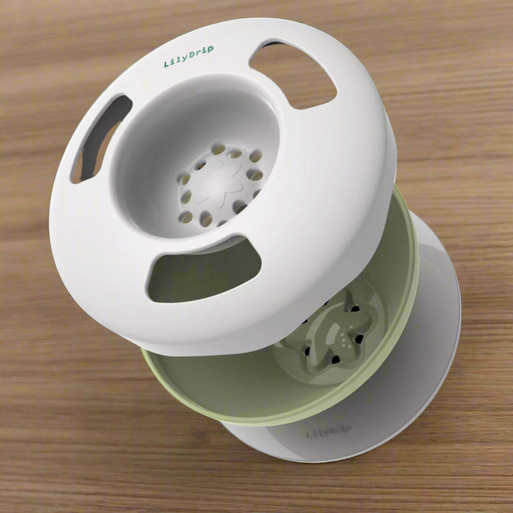 Lily Dripper – Flat‑Bottom Tritan Brewer