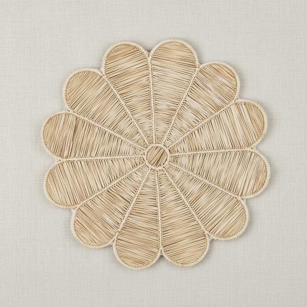 Clover Handwoven Iraca Placemat — Placemats, [material], MacondoForever