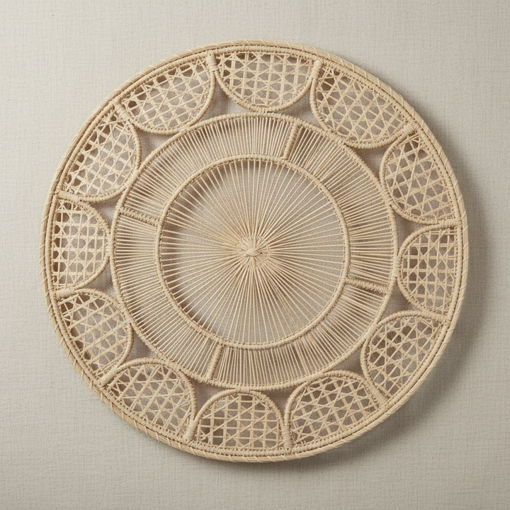 Tranquility Handwoven Iraca Placemat