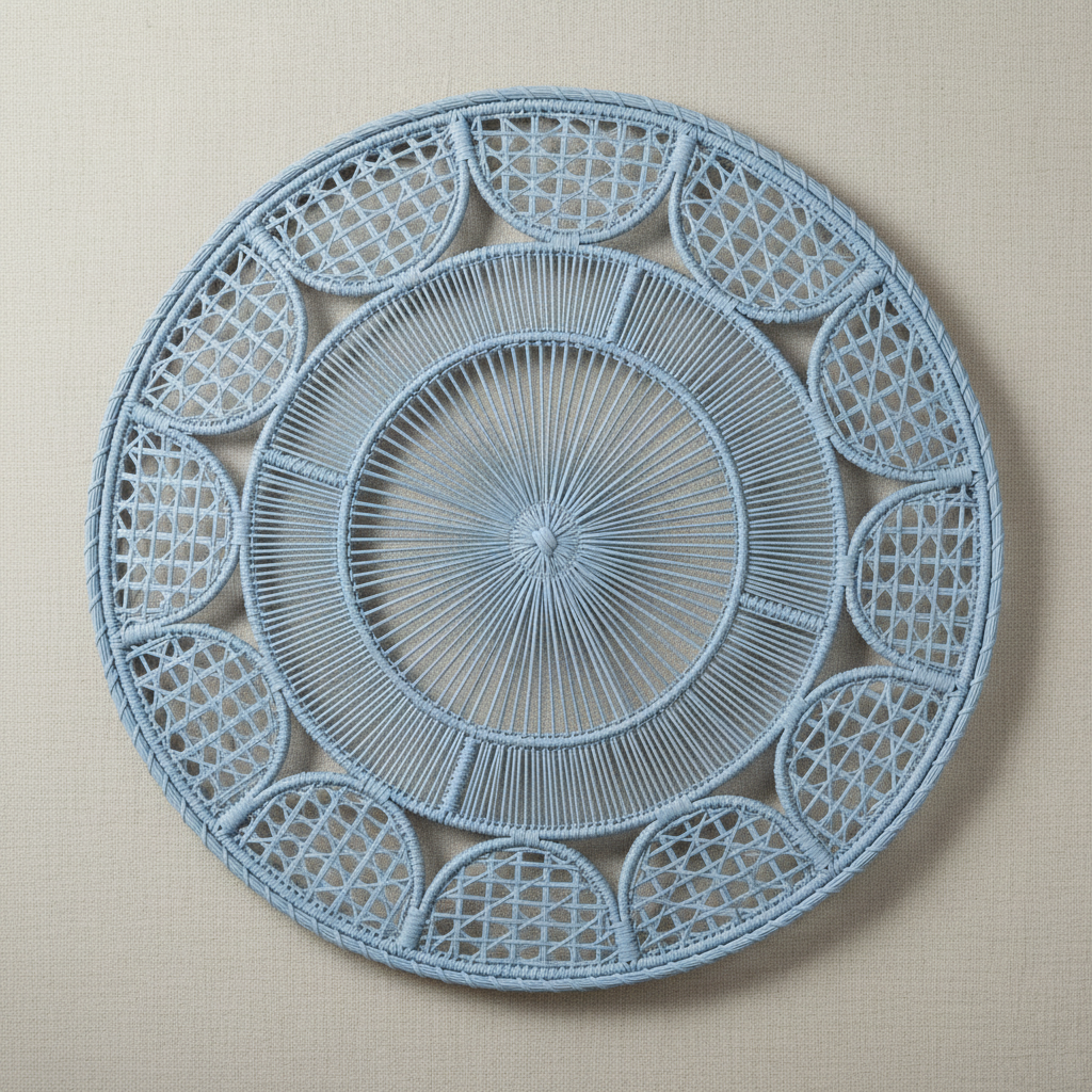 Tranquility Handwoven Iraca Placemat