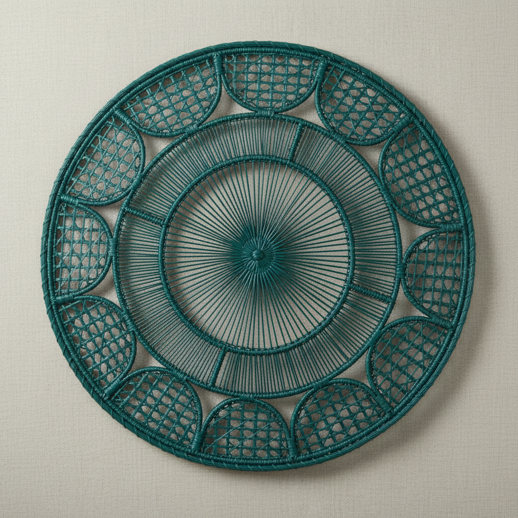 Tranquility Handwoven Iraca Placemat