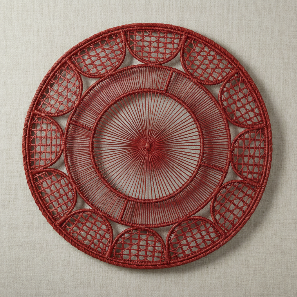 Tranquility Handwoven Iraca Placemat
