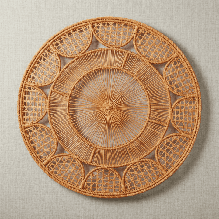 Tranquility Handwoven Iraca Placemat — Placemats, [material], MacondoForever