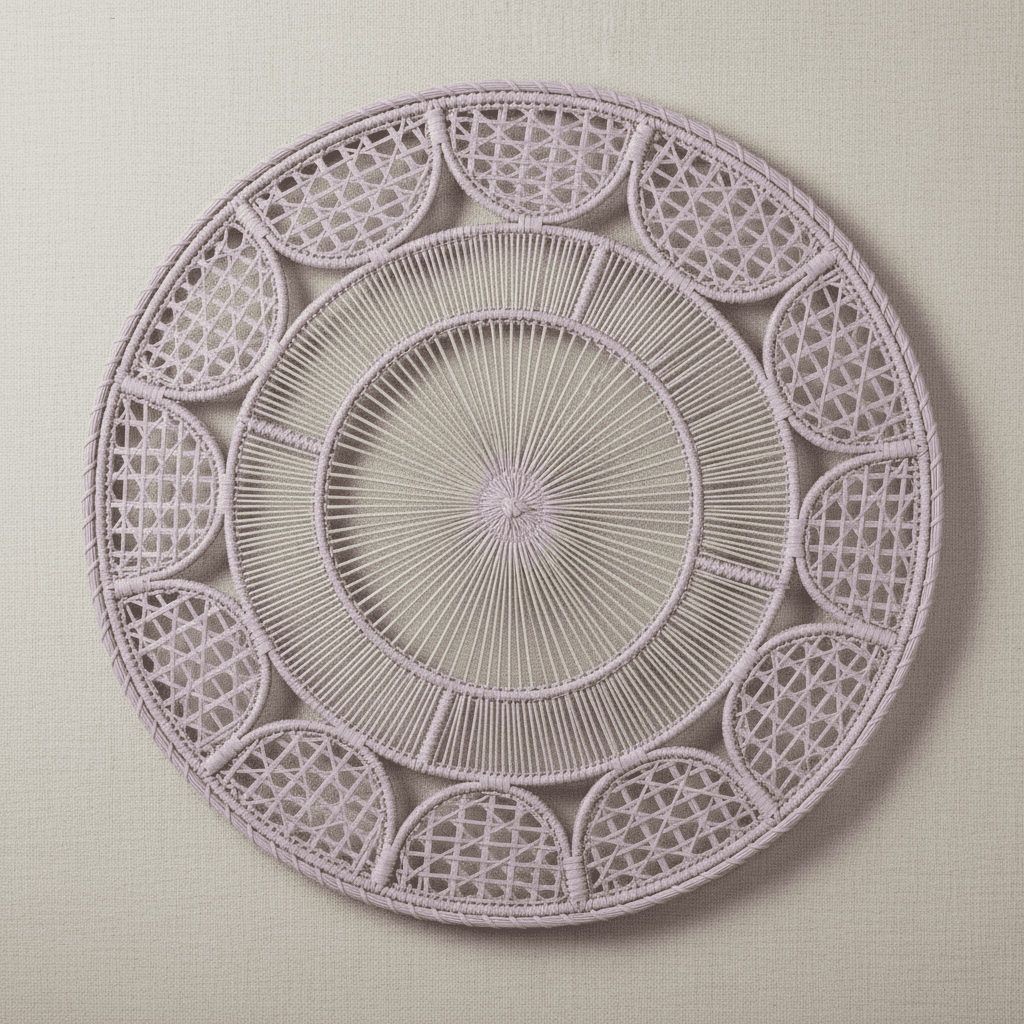 Tranquility Handwoven Iraca Placemat — Placemats, [material], MacondoForever