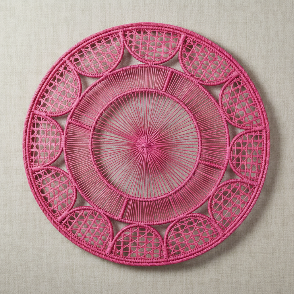 Tranquility Handwoven Iraca Placemat
