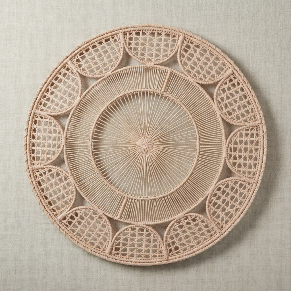 Tranquility Handwoven Iraca Placemat