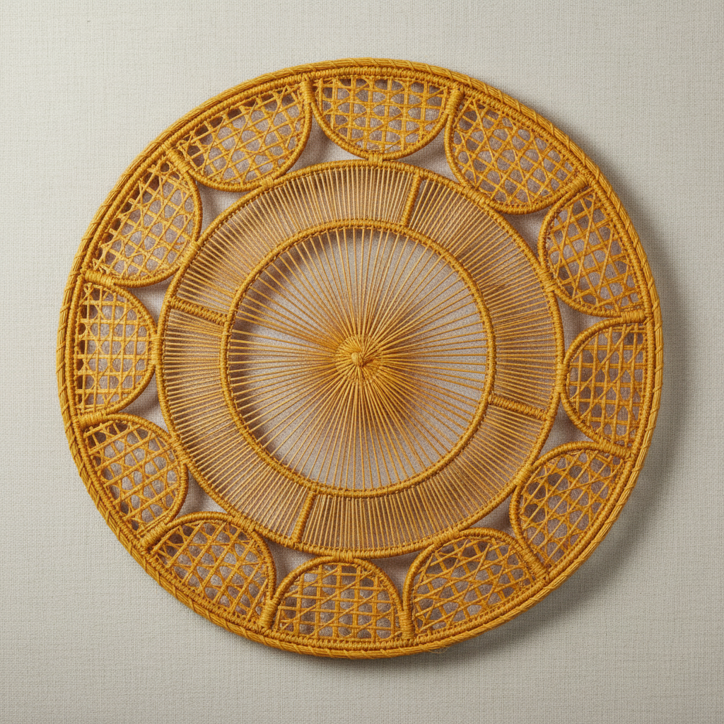 Tranquility Handwoven Iraca Placemat