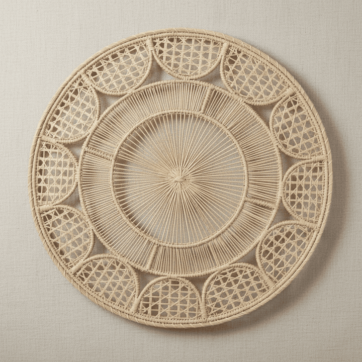 Tranquility Handwoven Iraca Placemat — Placemats, [material], MacondoForever
