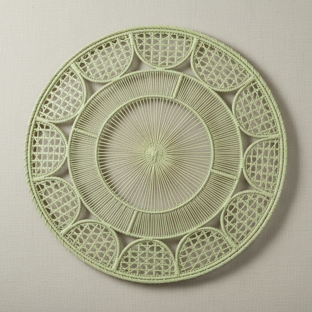 Tranquility Handwoven Iraca Placemat