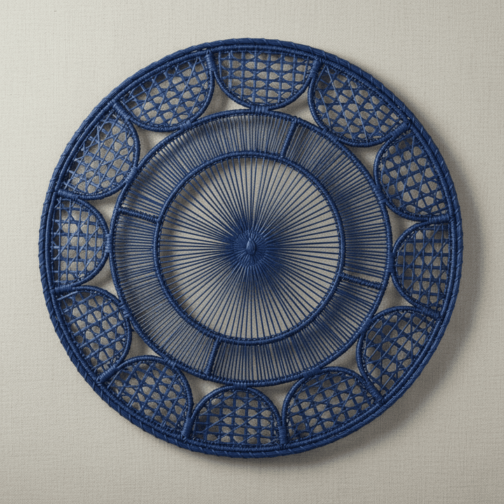 Tranquility Handwoven Iraca Placemat — Placemats, [material], MacondoForever