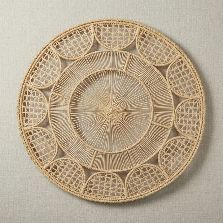 Tranquility Handwoven Iraca Placemat