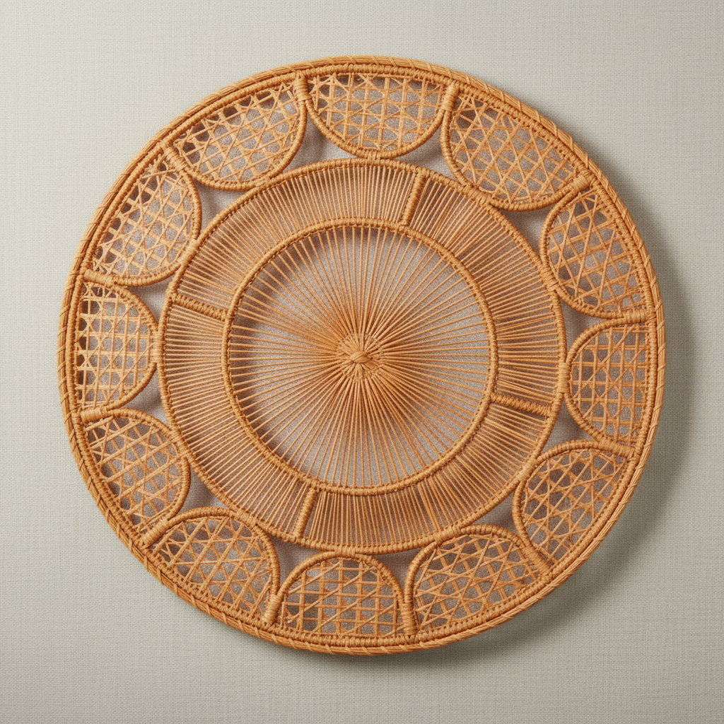 Tranquility Handwoven Iraca Placemat