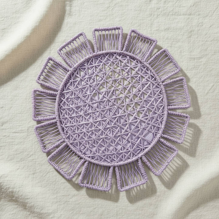 Sunflower Handwoven Iraca Placemat