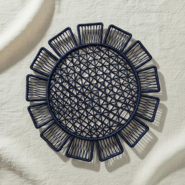 Sunflower Handwoven Iraca Placemat